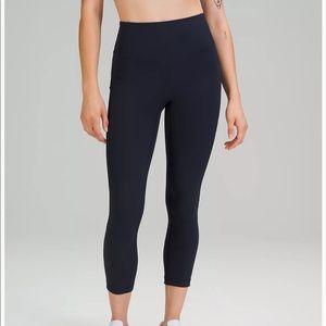 Lululemon All the Right Places legging. Size 6. High-rise. Teal.